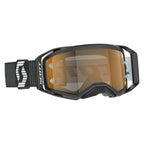 Scott PROSPECT 2.0 AMPLIFIER Goggles (Black/White) AMP Chrome Gold Lens