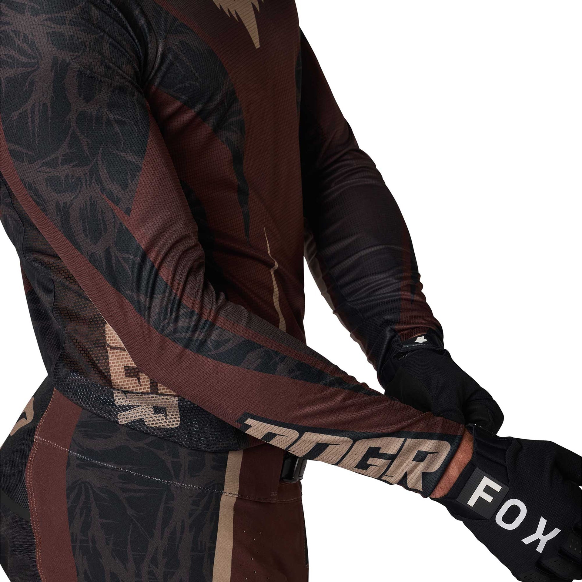 FOX Racing (Limited Edition) FLEXAIR Jersey HD38 DangerBoy HDGR (Brown/Black)