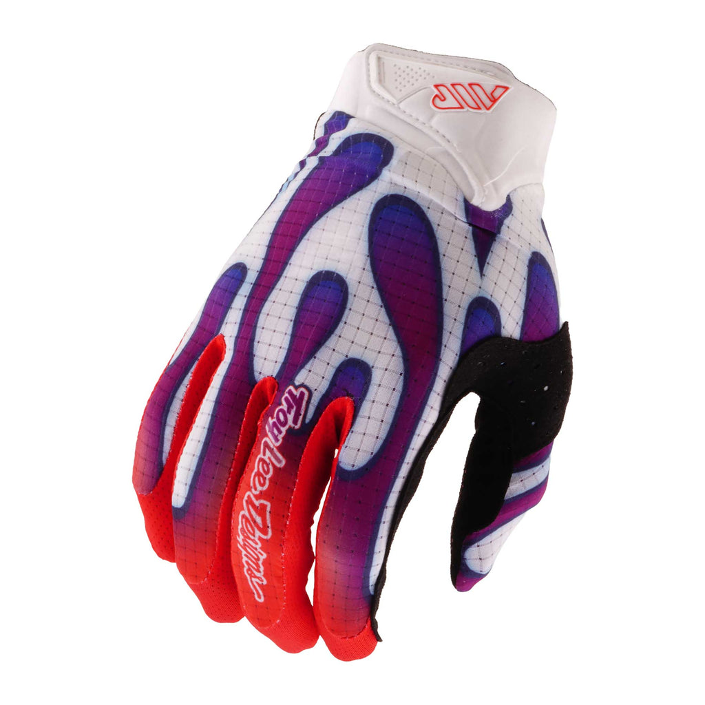 Troy Lee Designs AIR OVERSPRAY MX | MTB Gloves (White / Violet)