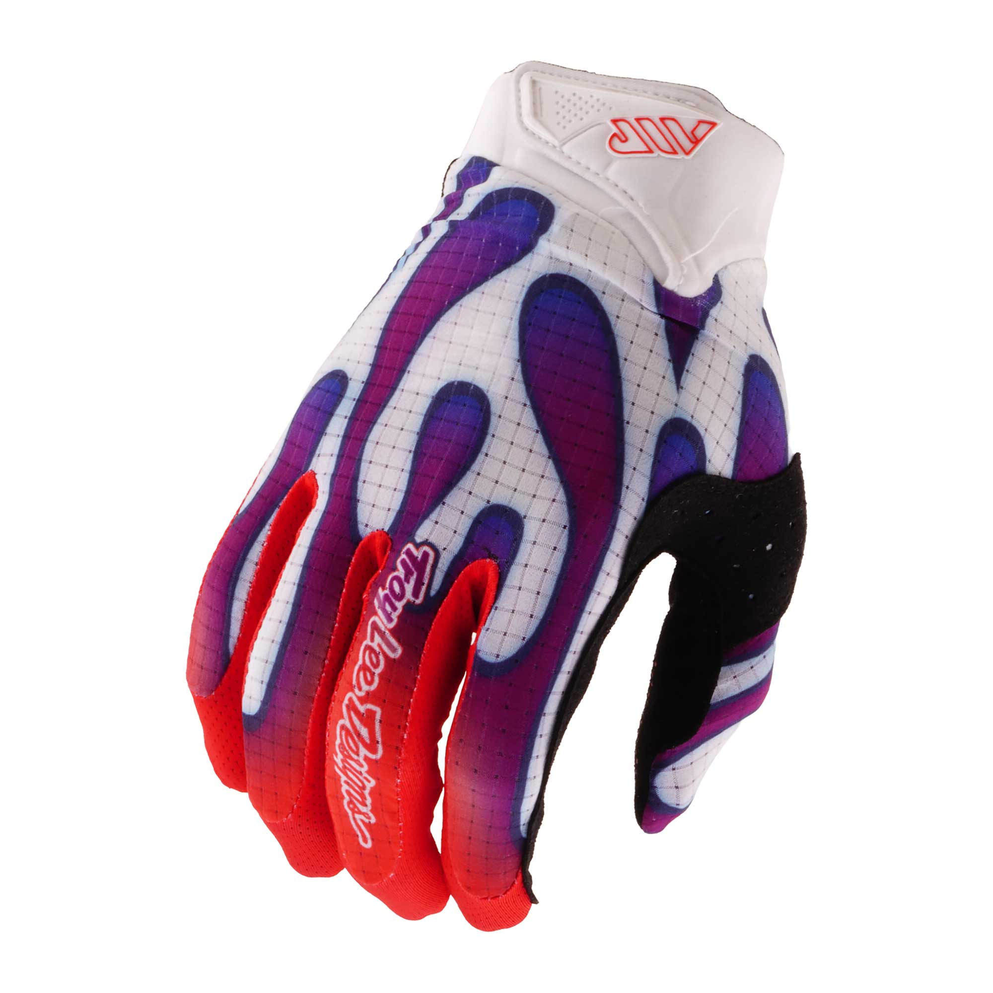 Troy Lee Designs AIR OVERSPRAY MX | MTB Gloves (White / Violet)