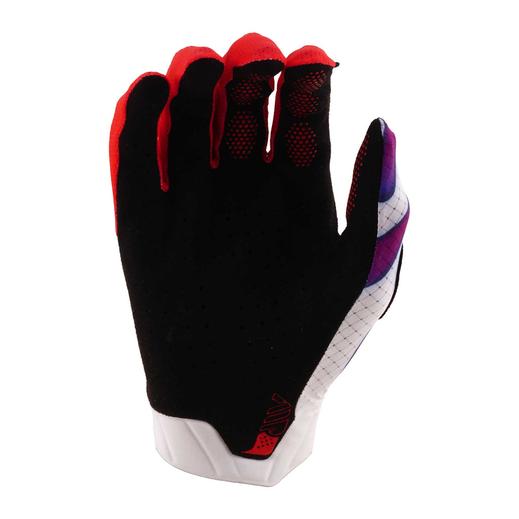 Troy Lee Designs Youth AIR OVERSPRAY MX | MTB  Gloves (White / Violet)