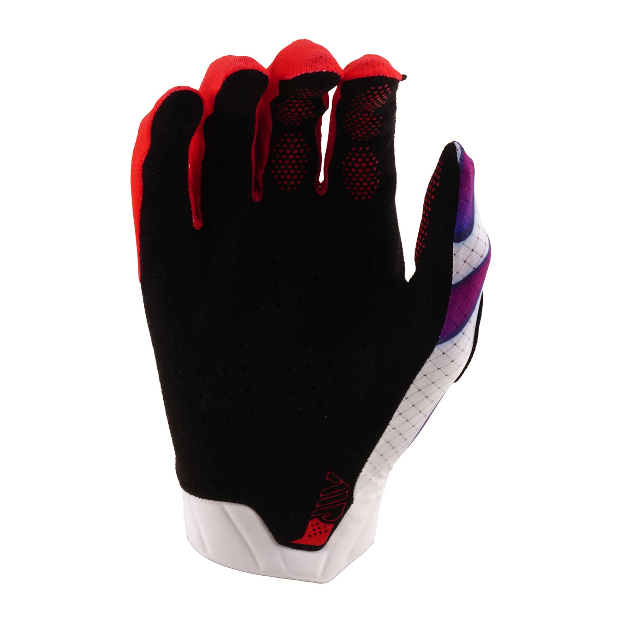 Troy Lee Designs Youth AIR OVERSPRAY MX | MTB  Gloves (White / Violet)
