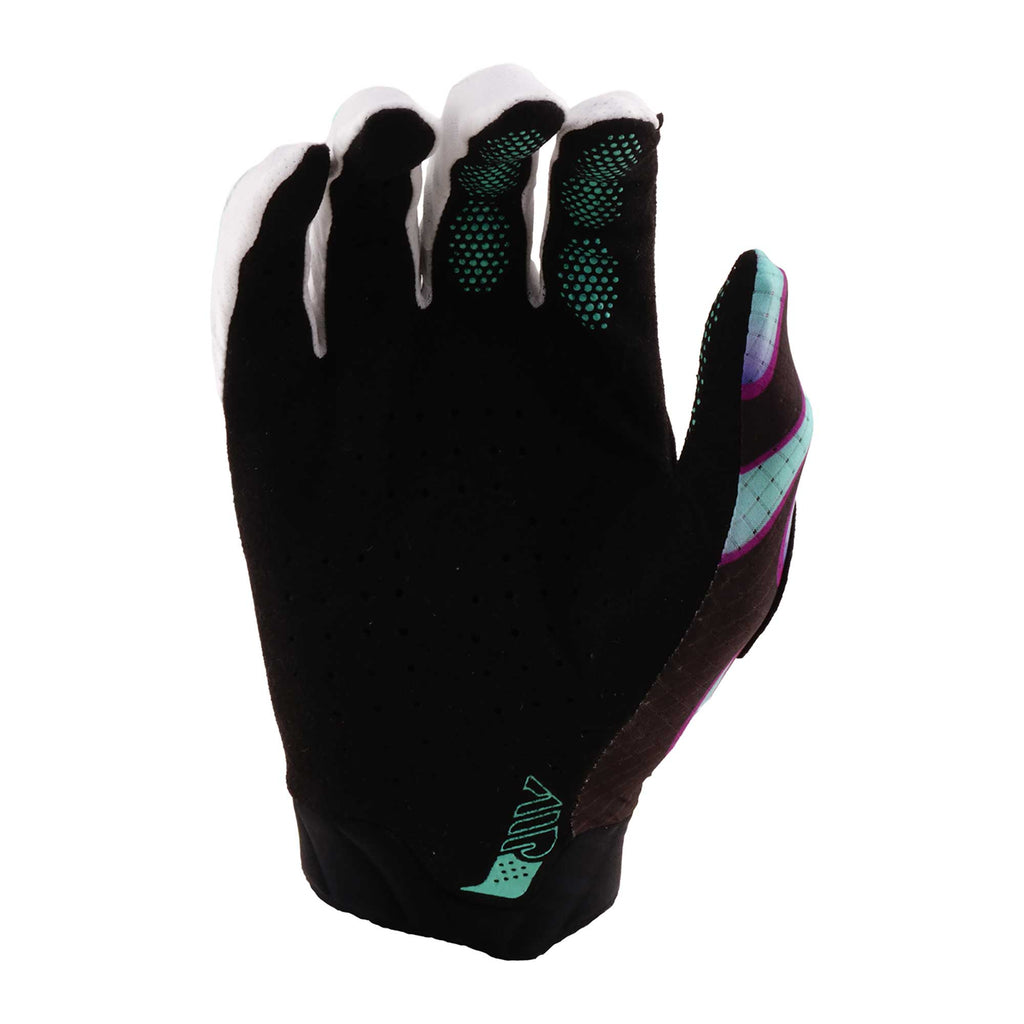 Troy Lee Designs AIR OVERSPRAY MX | MTB Gloves (Black / Real Teal)