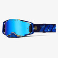 100% MX | MTB Goggles - Armega (BRUNI) Blue Mirror Lens