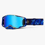 100% MX | MTB Goggles - Armega (BRUNI) Blue Mirror Lens
