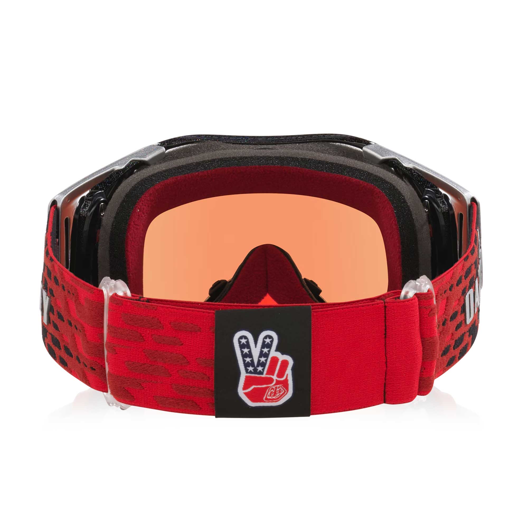 Oakley Airbrake Goggles - Troy Lee Designs HALO (Black) PRIZM Torch Lens