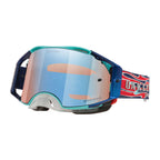 Oakley Airbrake Goggles - Troy Lee Designs TORCH (Blue) PRIZM Sapphire Lens