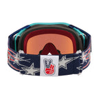 Oakley Airbrake Goggles - Troy Lee Designs TORCH (Blue) PRIZM Sapphire Lens