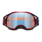 Oakley Airbrake Signature Goggles - RENAUX (Red/Navy) PRIZM Sapphire Lens
