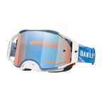 Oakley Airbrake Signature Goggles - SEXTON (White/Blue) PRIZM Sapphire Lens
