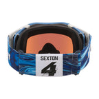 Oakley Airbrake Signature Goggles - SEXTON (White/Blue) PRIZM Sapphire Lens