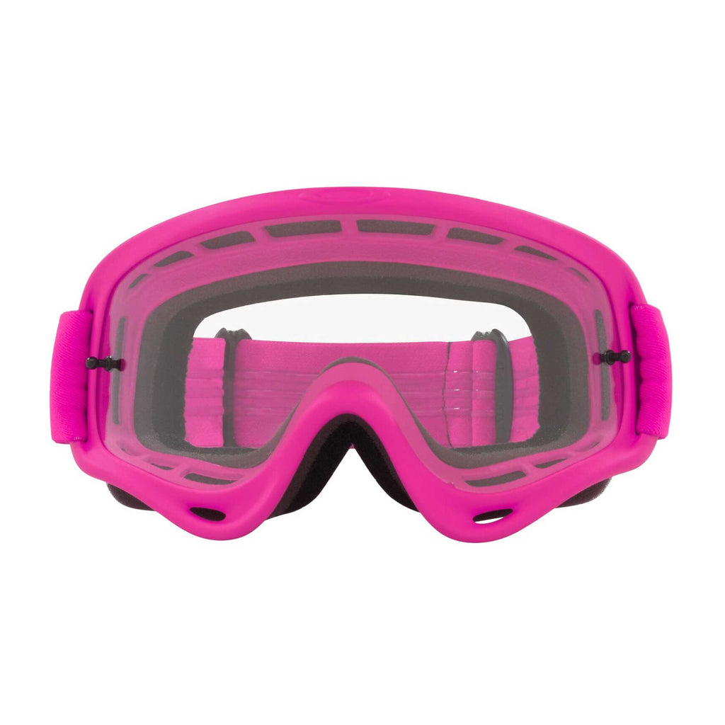 Oakley O-Frame Goggles (MOTO Fluo Pink) Clear Lens