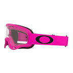 Oakley O-Frame Goggles (MOTO Fluo Pink) Clear Lens