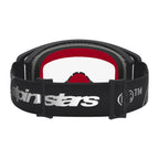 Alpinestars Supertech DURA AIR FLUID MX Enduro Goggles (Black/Silver) Clear AIR Lens