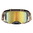 Alpinestars Supertech LONE MX Goggles (Camo Desert) Mirror Gold Lens