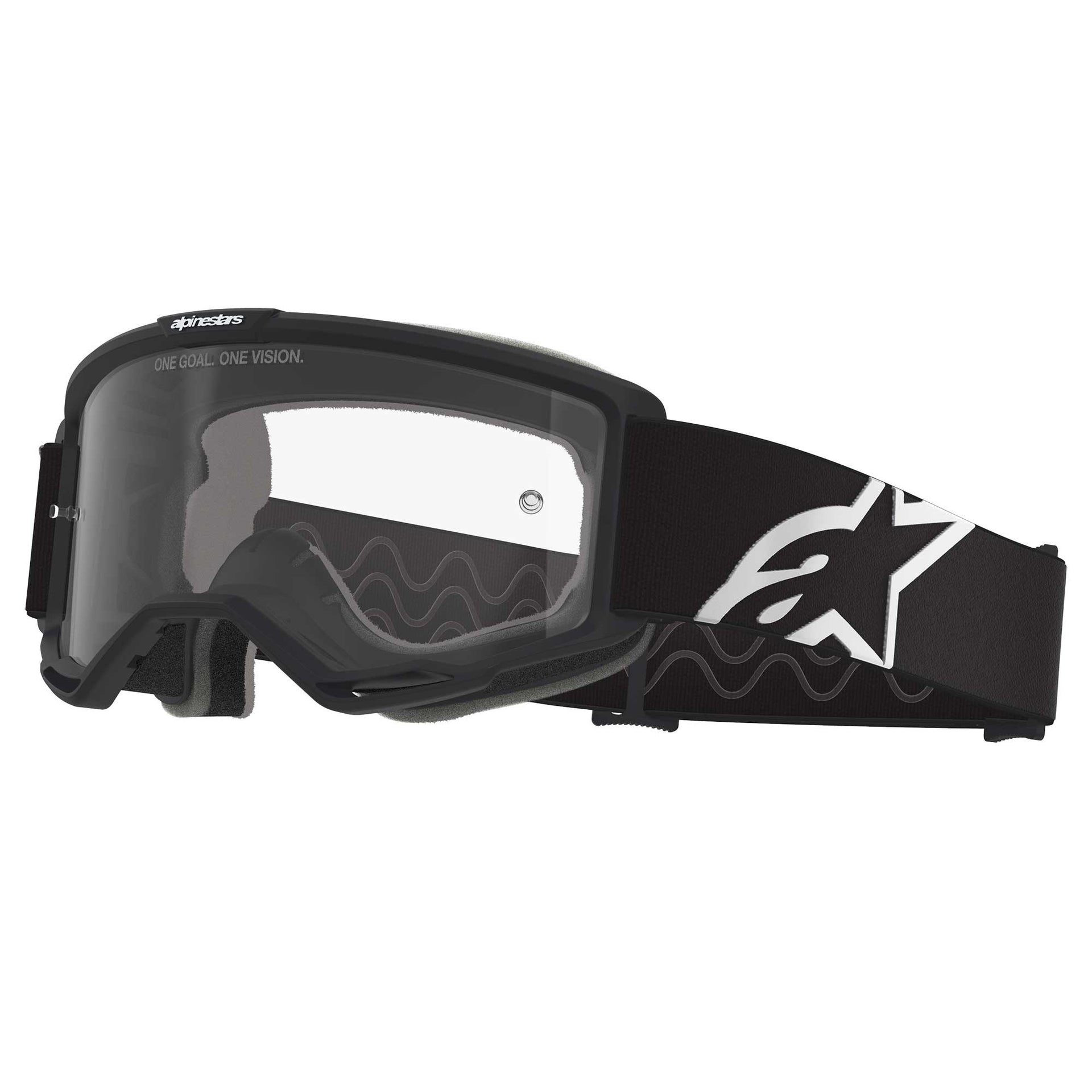 Alpinestars (MX26) Goggles - Vision OTG (Black) Clear Lens