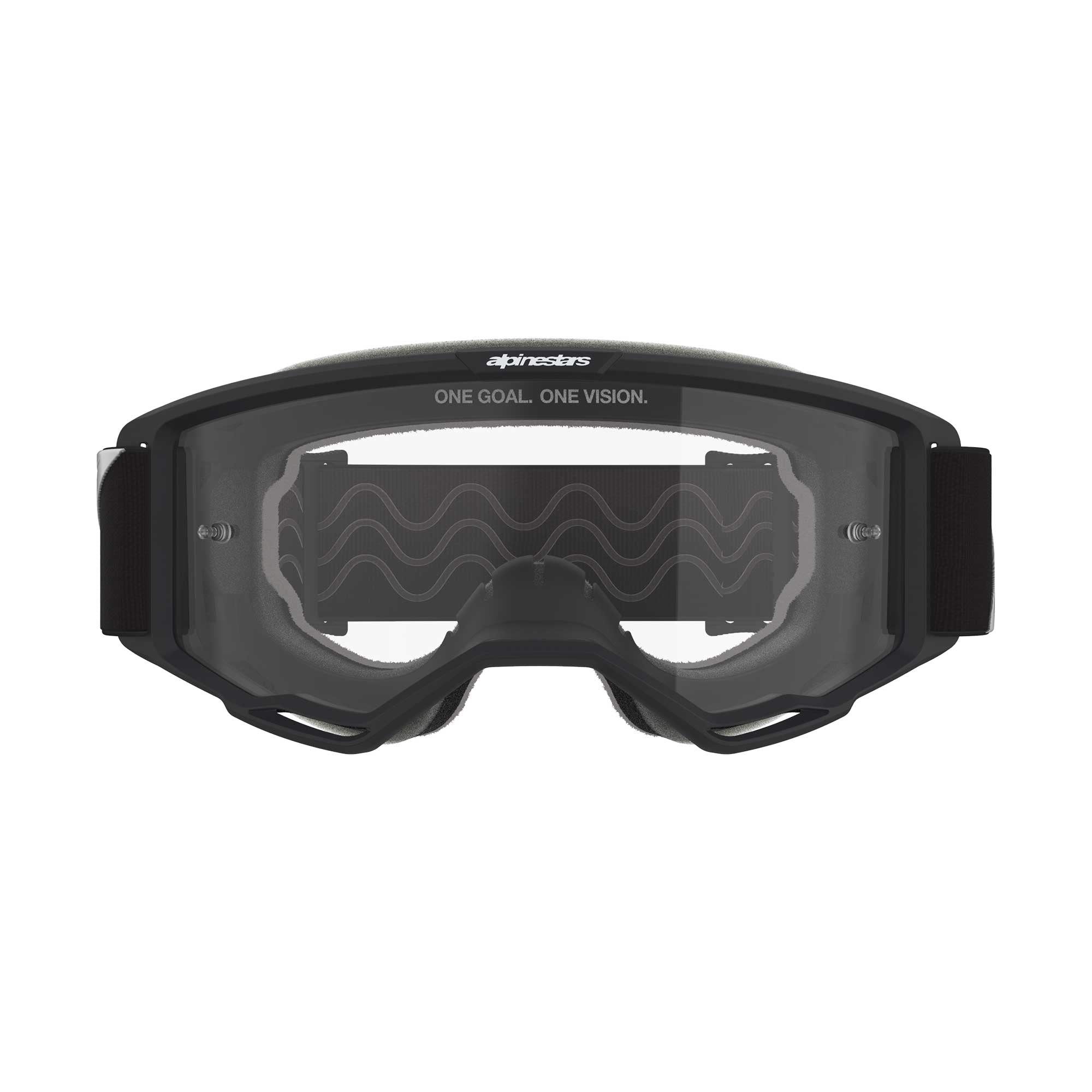 Alpinestars (MX26) Goggles - Vision OTG (Black) Clear Lens