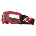 Alpinestars Vision OTG MX Enduro Goggles (Red/Black/White) Clear Lens