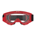 Alpinestars Vision OTG MX Enduro Goggles (Red/Black/White) Clear Lens