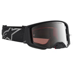 Alpinestars Supertech VESTA MX Goggles (Black Matte/Silver) Mirror Silver Lens