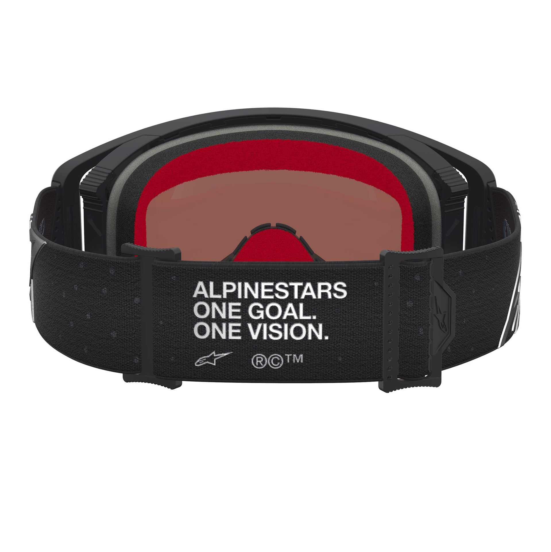 Alpinestars Supertech VESTA MX Goggles (Black Matte/Silver) Mirror Silver Lens