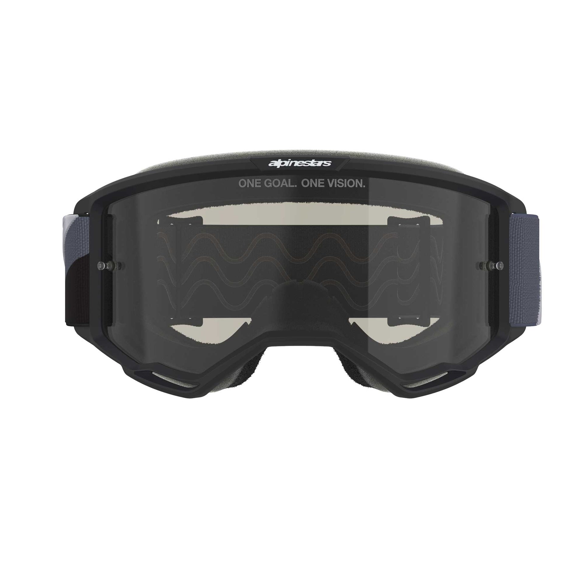Alpinestars (MX26) Goggles - Vision SAND (Black/Grey) Dark Smoke Lens