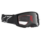 Alpinestars Supertech VESTA MX Goggles (Black Matte/Silver) Clear Lens