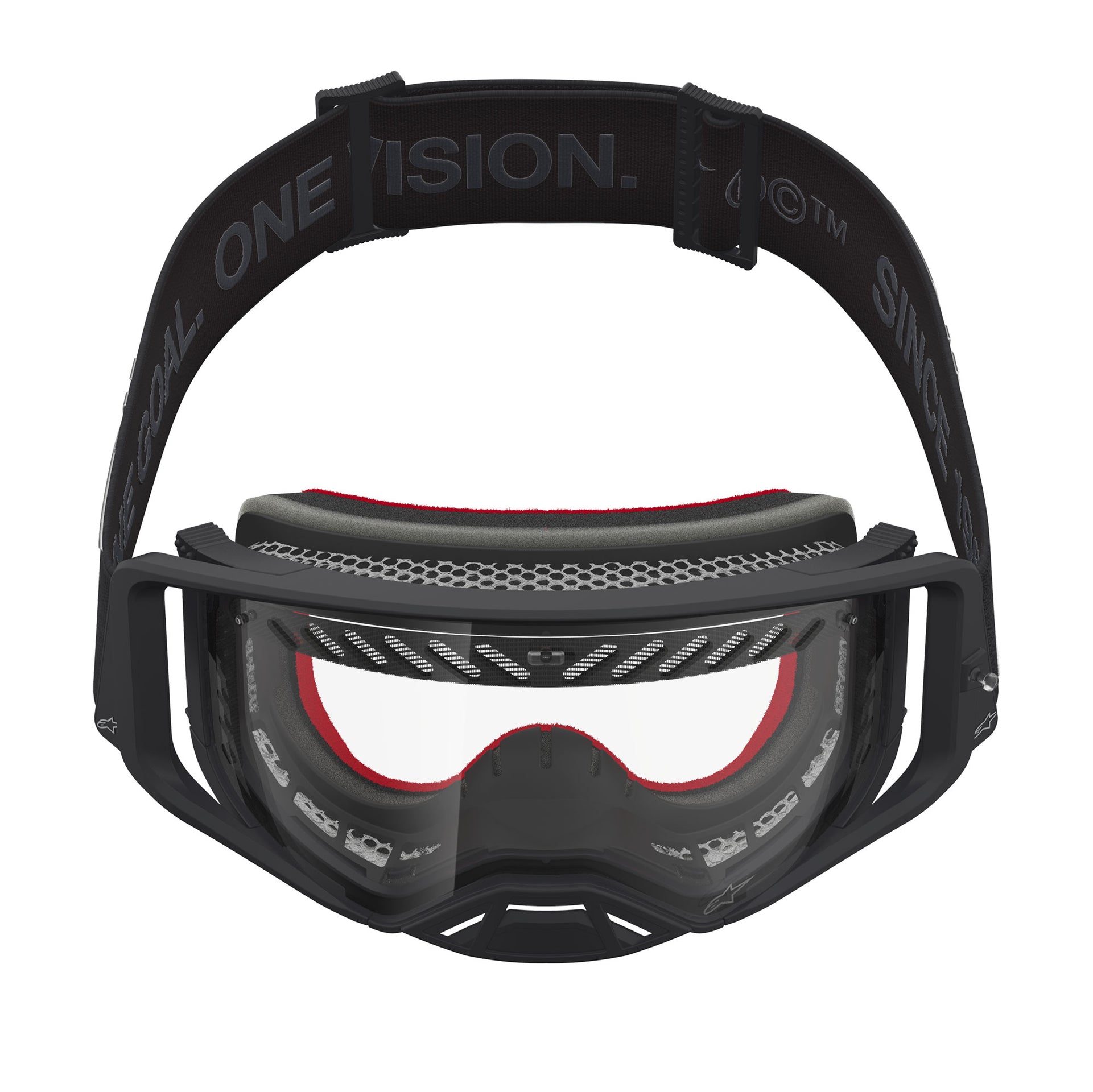 Alpinestars Supertech VESTA MX Goggles (Black Matte/Silver) Clear Lens