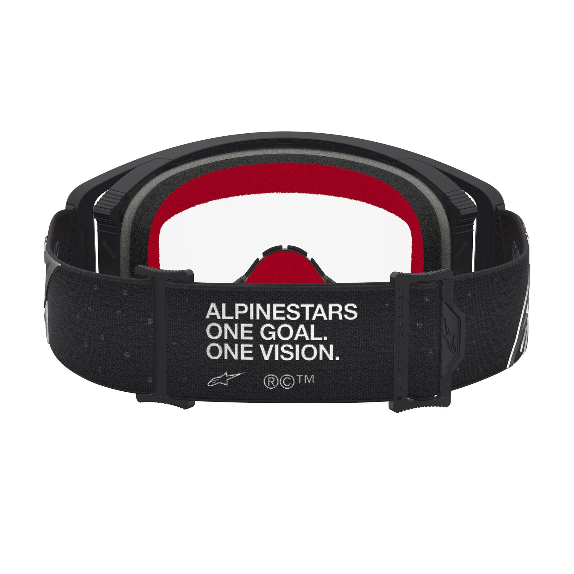 Alpinestars Supertech VESTA MX Goggles (Black Matte/Silver) Clear Lens