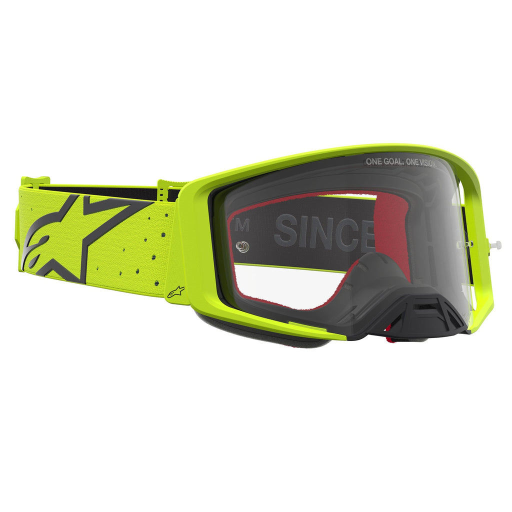 Alpinestars Supertech VESTA MX Goggles (Yellow Fluo/Black) Clear Lens