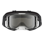 Alpinestars Vision 8 AMBER MX Goggles (Black/Silver) Mirror Silver Lens