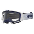 Alpinestars Vision 8 AMBER MX Goggles (Navy/White) Clear Lens