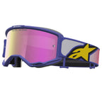 Alpinestars Vision 5 DRAG MX Goggles (Red/Purple) Mirror Pink Lens