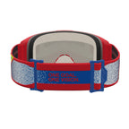 Alpinestars Vision 5 DRAG MX Goggles (Fire Red/Blue) Mirror Gold Lens