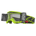 Alpinestars Vision 5 RORA Roll-Offs MX Enduro Goggles (Yellow Fluo/Black) Clear Lens