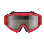 Alpinestars Youth Vision VESTA MX Goggles (Red Fluo/Chrome) Mirror Silver Lens