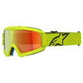 Alpinestars Youth Vision VESTA MX Goggles (Yellow Fluo/Black) Mirror Red Lens