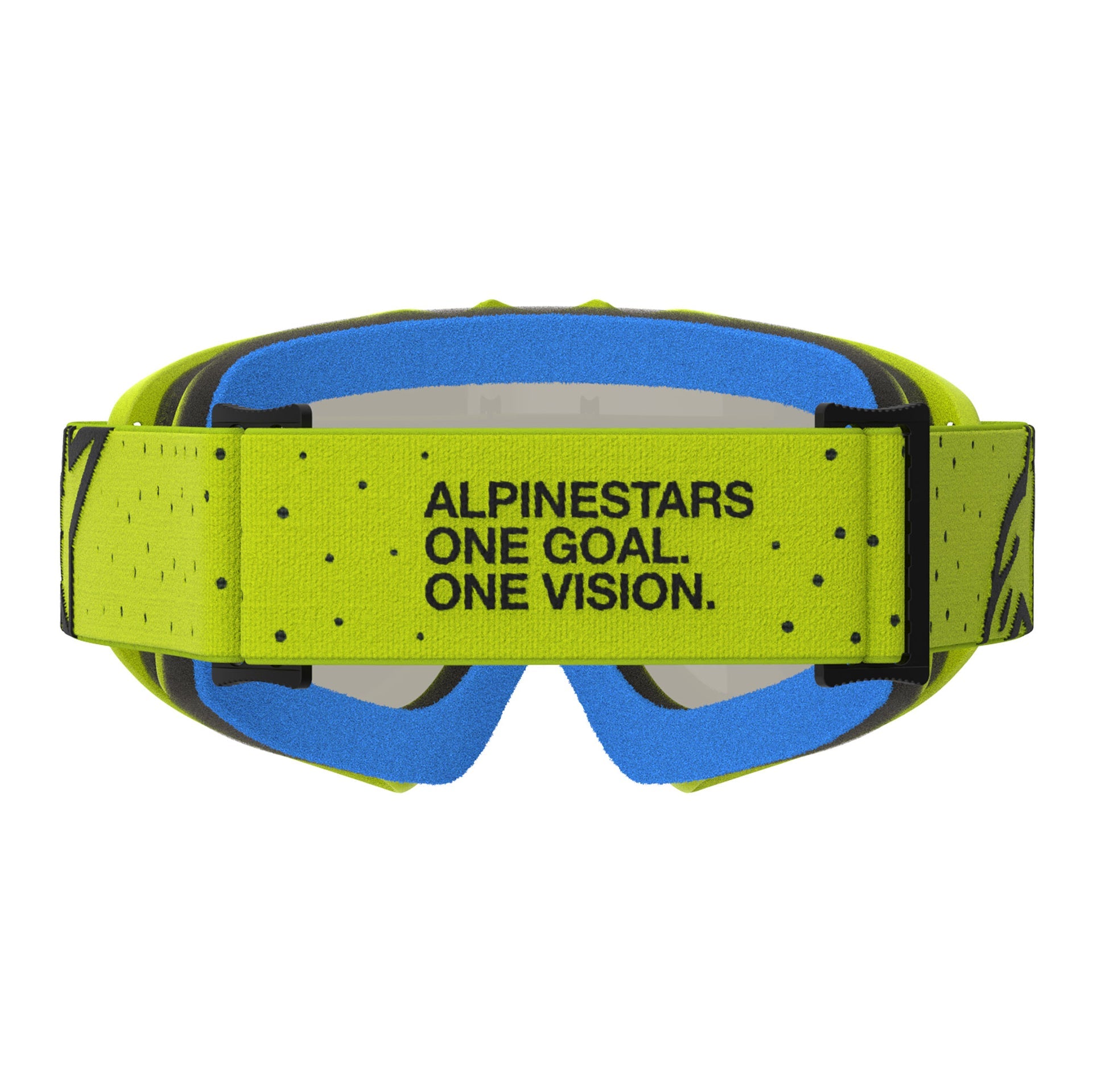 Alpinestars Youth Vision VESTA MX Goggles (Yellow Fluo/Black) Mirror Red Lens