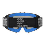 Alpinestars Youth Vision ATROX MX Goggles (Black/Silver) Mirror Silver Lens