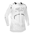 FLY MX Jersey & Pant Kit Deal - Evolution DST Spark (White/Silver) M/32"