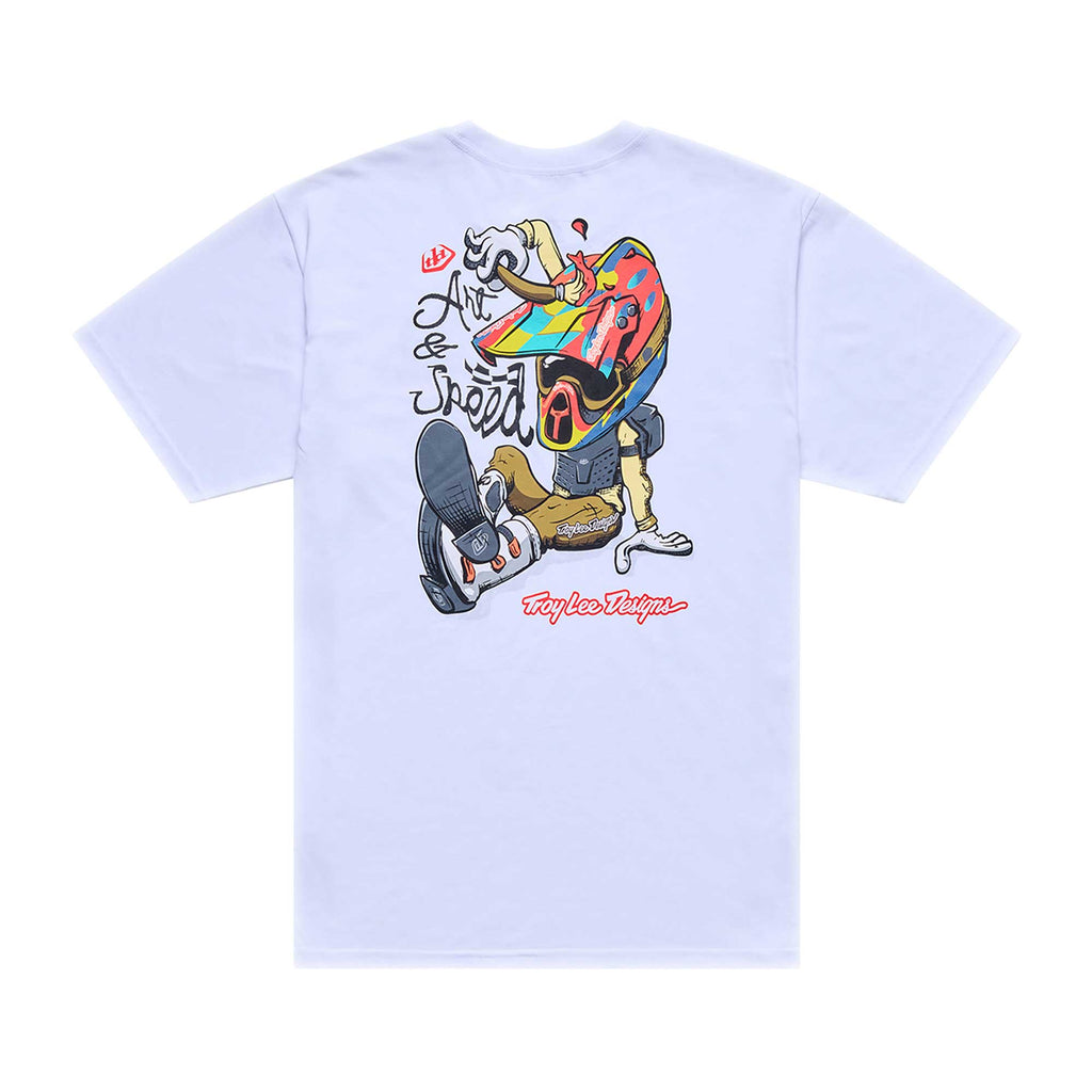 Troy Lee Designs T-Shirt - HERITAGE (White)