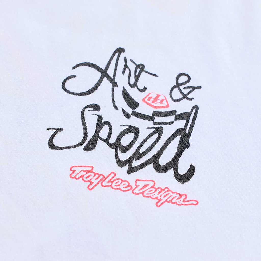 Troy Lee Designs T-Shirt - HERITAGE (White)