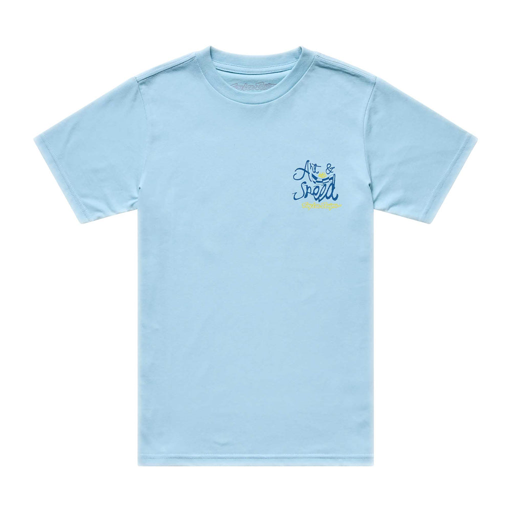 Troy Lee Designs Youth T-Shirt - HERITAGE (Dawn Blue)