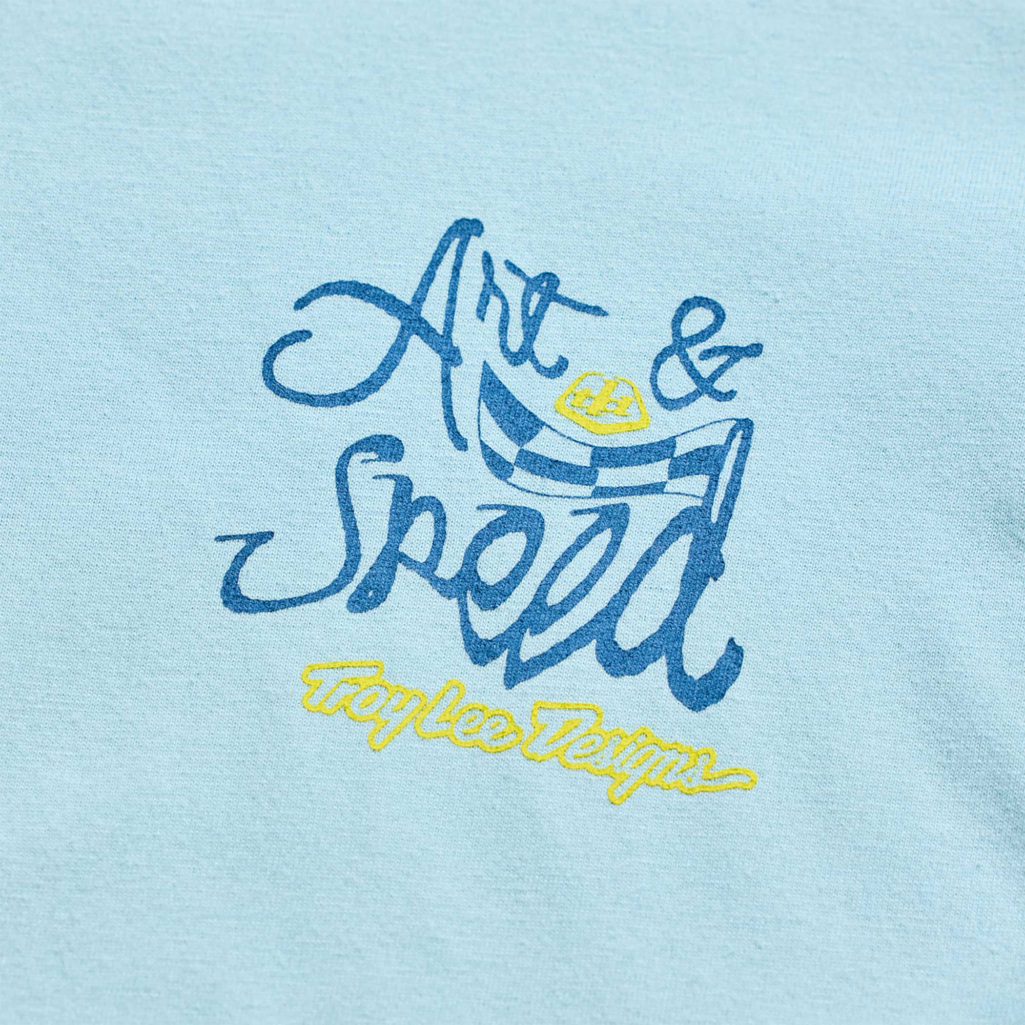 Troy Lee Designs Youth T-Shirt - HERITAGE (Dawn Blue)