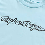 Troy Lee Designs Youth T-Shirt - SIGNATURE (Dawn Blue)