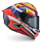 Alpinestars S-R7 TAIYO FURUSATO Motorcycle Helmet (Red/White/Blue/Yellow)