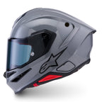 Alpinestars S-R7 SOLID Motorcycle Helmet (Grey)