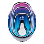 Alpinestars S-R7 ZEAL Motorcycle Helmet (Black/Blue/Pink Fluo/White)