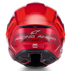 Alpinestars S-R7 A-CORE Motorcycle Helmet (Red/White)