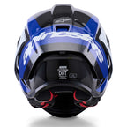 Alpinestars Supertech R10 ARIUS Motorcycle Race Helmet (Black/White/Blue)